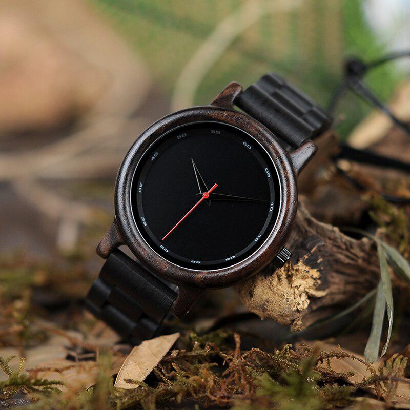 BOBO BIRD Wooden Watches | Wood Strap Luxury Wristwatch Chronograph In Gift Box